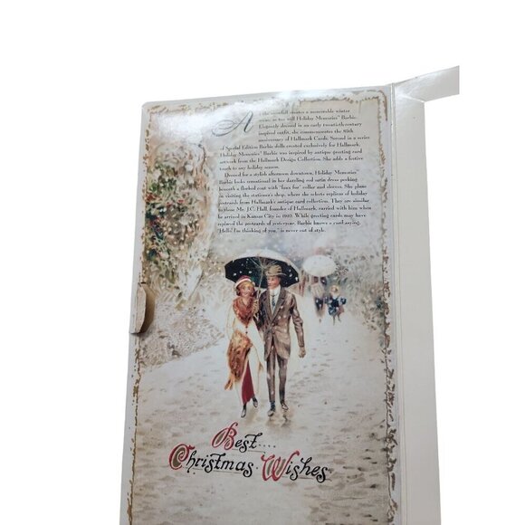 Hallmark Special Edition Holiday Memories Barbie Doll 1995 Mattel #14106 - Picture 5 of 12